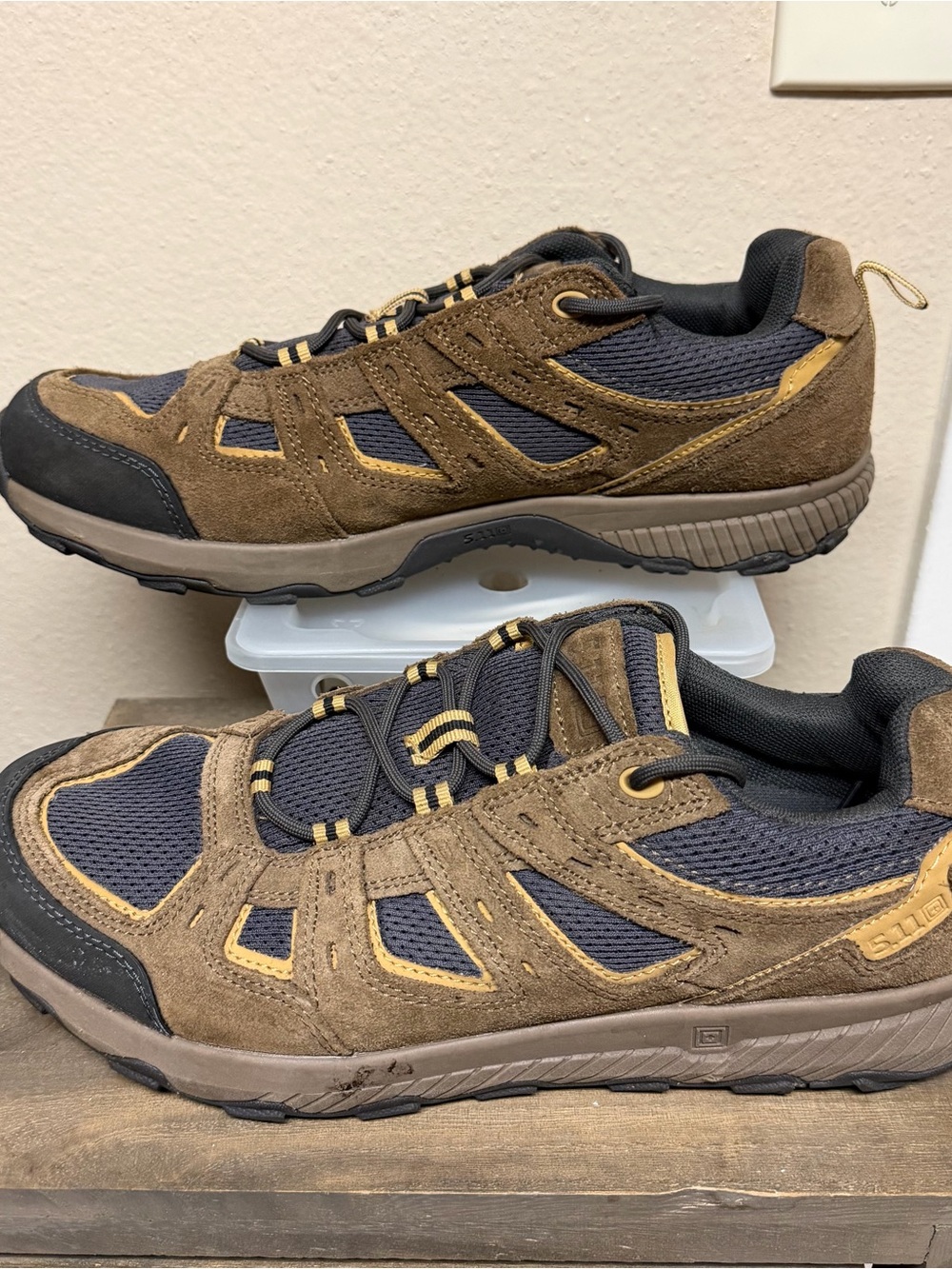 Men's 5.11 Tactical Brown Hiking Shoes